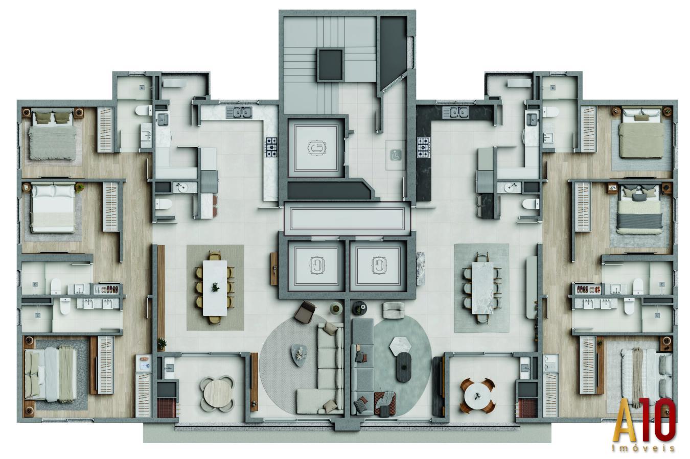 Apartamento, 3 quartos, 152 m² - Foto 22