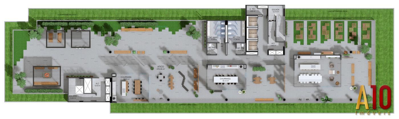 Apartamento, 1 quarto, 35 m² - Foto 22