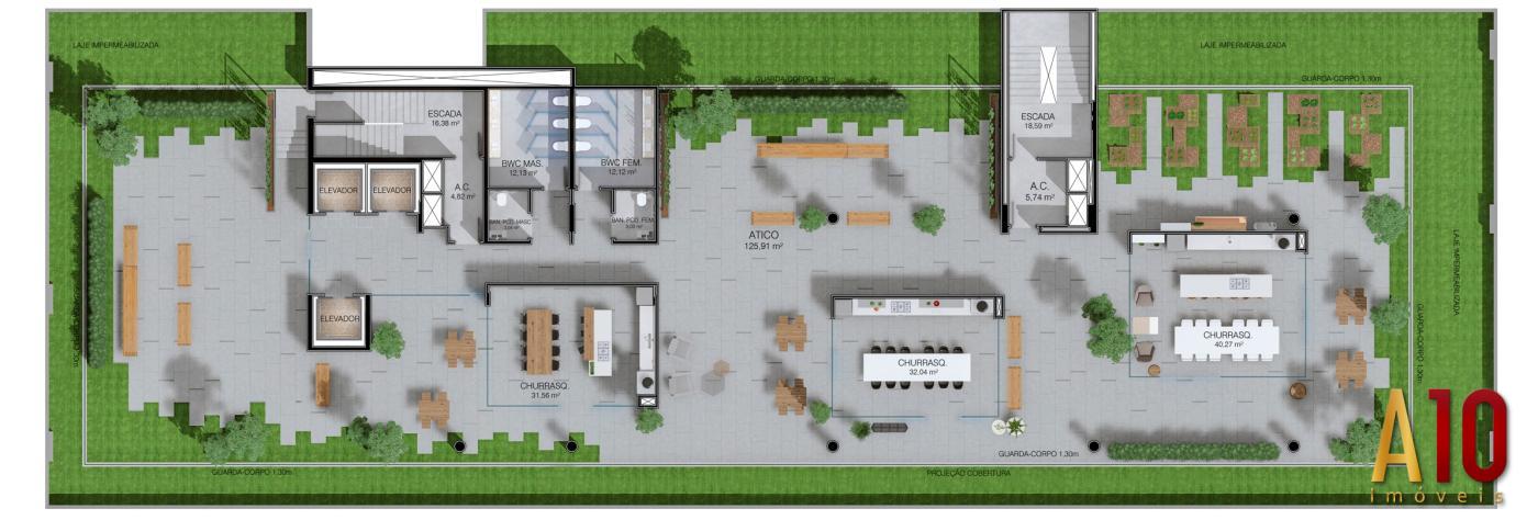 Apartamento, 1 quarto, 35 m² - Foto 23