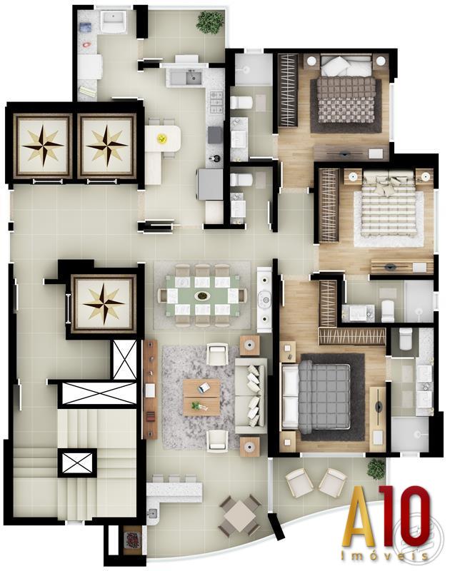 Apartamento, 3 quartos, 138 m² - Foto 46