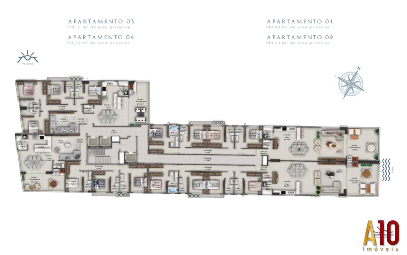 Apartamento, 3 quartos, 154 m² - Foto 24