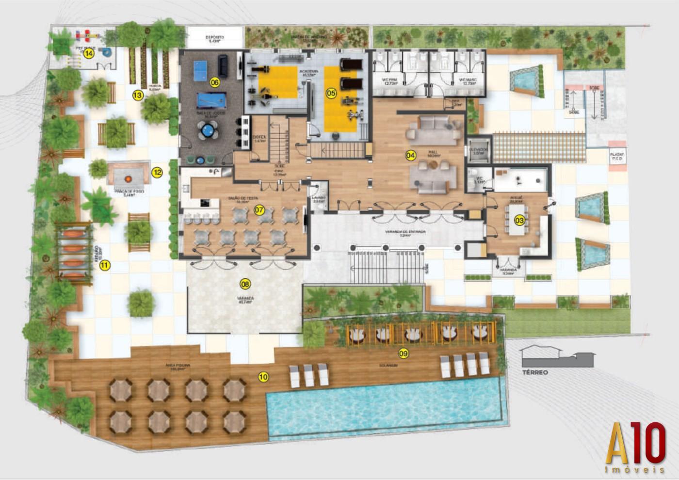 Cobertura, 3 quartos, 122 m² - Foto 25